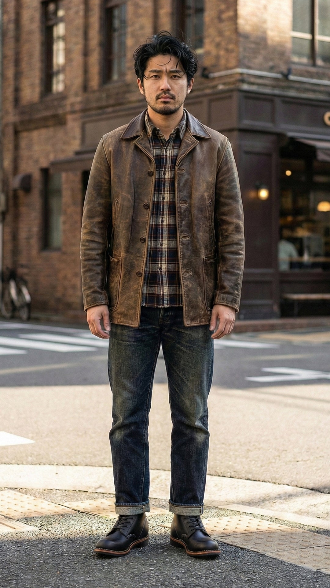 無骨さと品格をあわせ持つ大人スタイル