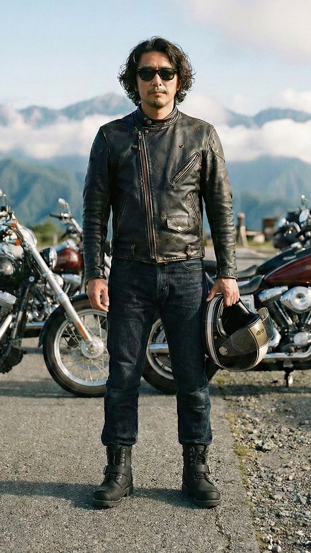 走るために、履く。ライダースとブーツが完成させる大人バイカースタイル